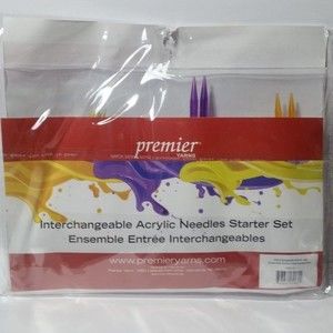 Interchangeable Acrylic Knitting Needle Set